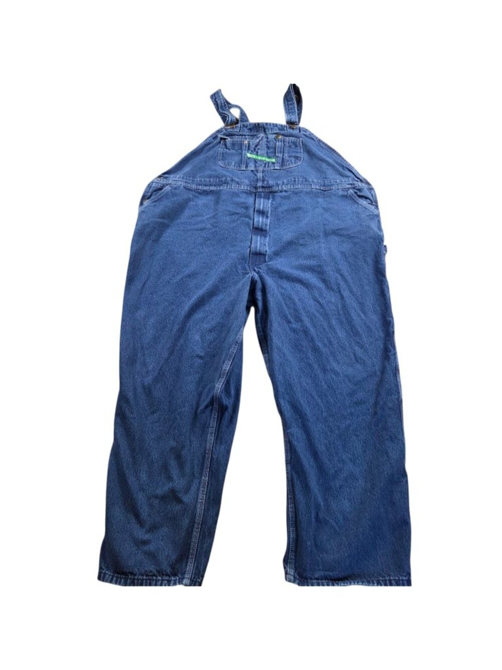 Key Overalls Mens 58x30 Carpenter Bibs Jeans Workwear Farm